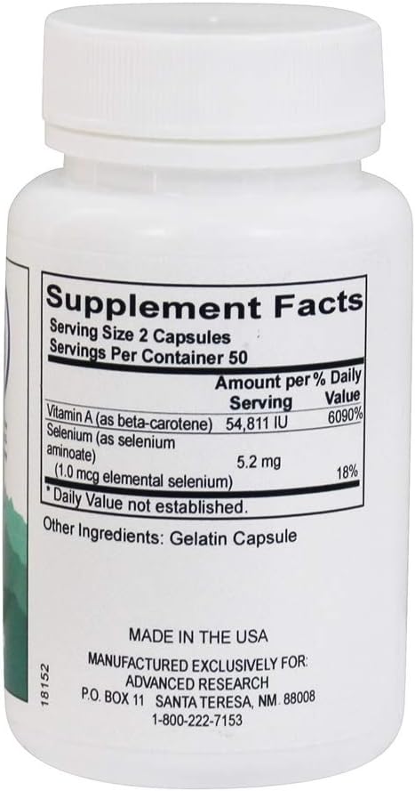 Carotavit Beta Carotene 100 Veg Caps