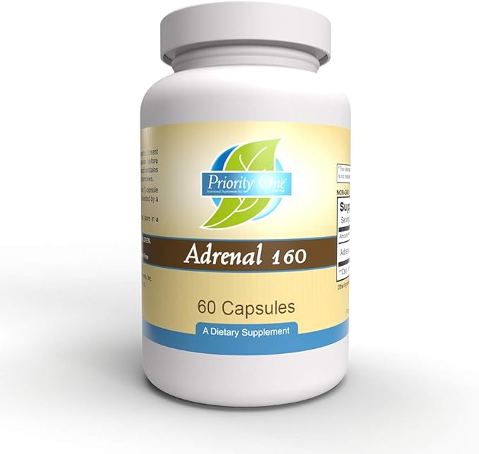 Priority One Vitmains Adrenal 160 60 Capsules Adrenal Support