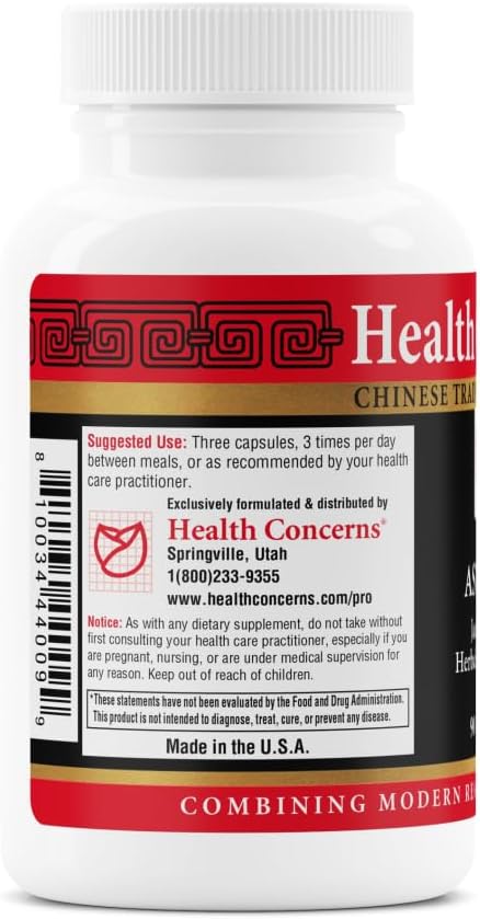 Health Concerns Astra C – Immune Support Cold Prevention &amp Antioxidant Formula – Vitamin C Zinc Astragalus Atractylodes Rose HIPS &amp Acerola – Natural Chinese Herbal Supplement – 90 Capsul