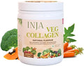INJA Wellness Veg Collagen Supplement for Women Men 100% Vegetarian Collagen Only Original Veg Collagen Powder No added sugar Improves Skin and Hair Health Reduce Fine Line and Wrinkles