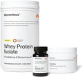 Momentous Arnold's Stack - Creatine Monohydrate Powder Essential Grass-Fed Whey Protein Powder (Vanilla) &amp Vitamin D3 (2000 IU) - Daily Fundamentals to Support Muscle Strength &amp Longevity