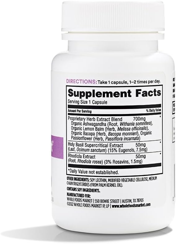 365 by Whole Foods Market Stress Support 60 Count