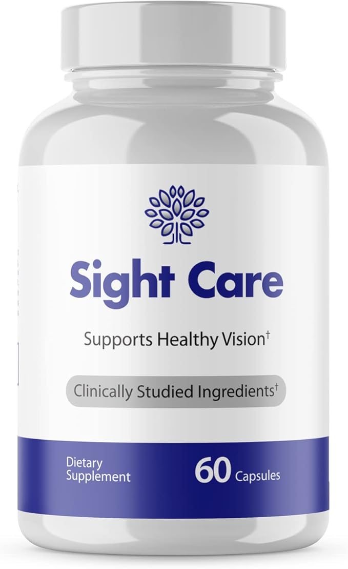 (Official 3 Pack) Sight Care Capsules - SightCare Capsules for Healthy Vision Support Supplement Advanced Healthy Ingredients Pro Supplements Pills Pastilla Sight Care Pills 3 Month Supply (180 Caps)