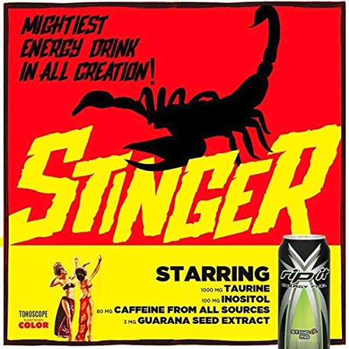 Rip It Energy Drinks Tribute Editions (Stinger 6 Cans)