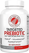 Silver Fern Brand Prebiotic Supplement – XOS Fiber &amp Polyphenol Blend 90 Capsules (30 Servings)