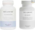 Relumins Cellular Renewal Duo – Advanced Cell Regenerator + Age Defense Complex – NAD+ &amp Energy Support with Resveratrol CoQ10 &amp Glutathione – Two-Step Daily Wellness System