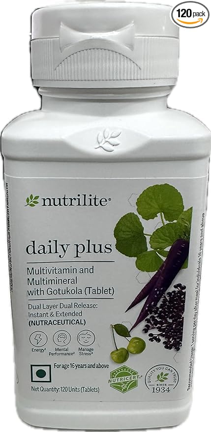 Daily Plus 120N Tablet 100% Original Green Vegetable Supplement