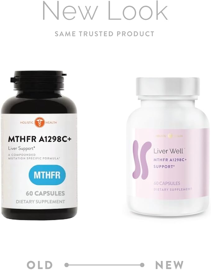 Liver Well MTHFR A1298C+ Support 60 Capsules