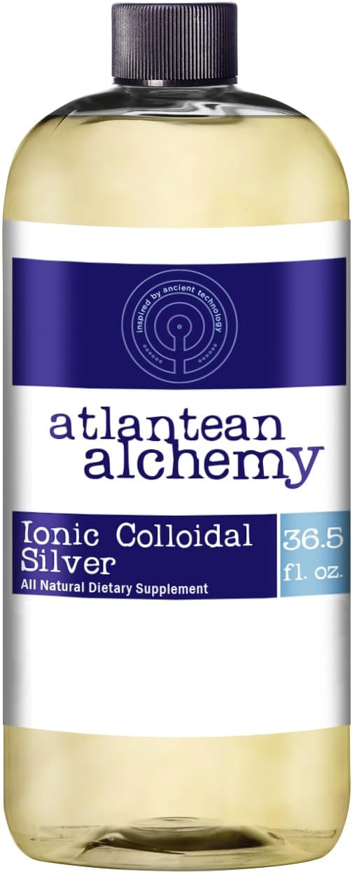 Ionic Colloidal Silver 20PPM 36.5oz
