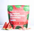 VYBRANCE LABS 3-in-1 Creatine Monohydrate Gummies | 5g Creatine + Taurine + Vitamin B12 | Muscle Strength Brain Energy &amp Focus | Sugar-Free Vegan | Men &amp Women | Watermelon