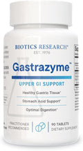 Biotics Research Gastrazyme™ Digestive Support - Supplies Vitamin U Complex Chlorophyllins Gamma Oryzanol (from Rice) Supplement Supports Gastrointestinal Health &amp Gut Lining - 90 Tablets