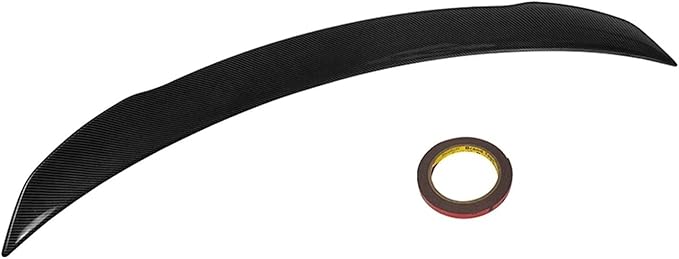 C118 Car Rear Spoiler Compatible With Mercedes Benz CLA Class W118 2019-2020 CLA250 CLA200 CLA220 ABS Spoiler Tail Wing Lip Car Decoration (Color : Carbon Fiber Style)