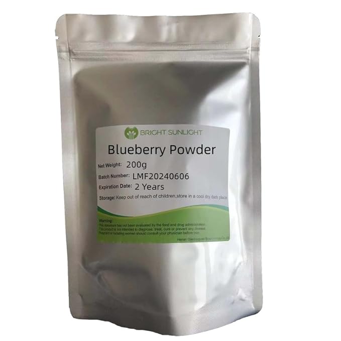 Blueberry Powder |Organic Traditions Organic Vegan Non-GMO Wild Blueberry Powder 7oz (200g) Bag