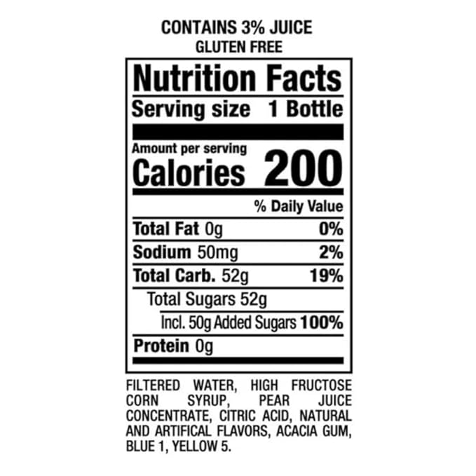 Juice 16 Fl Oz (12 Bahama Blue)