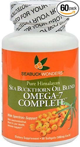 Seabuck Wonders Sea Buckthorn Omega 7 60 Sgel