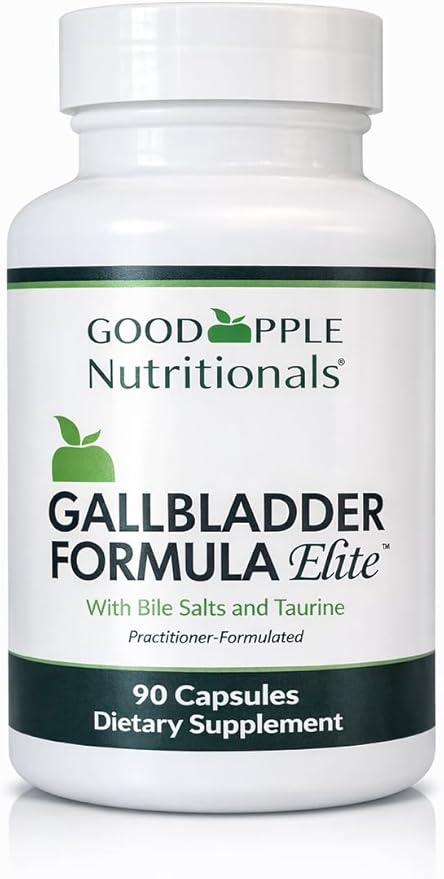 Gallbladder Formula Elite with Purified Bile Salts | Support for Abdominal discomfort Gas and Indigestion | Support for Those with and Without a Gallbladder 90 Caps