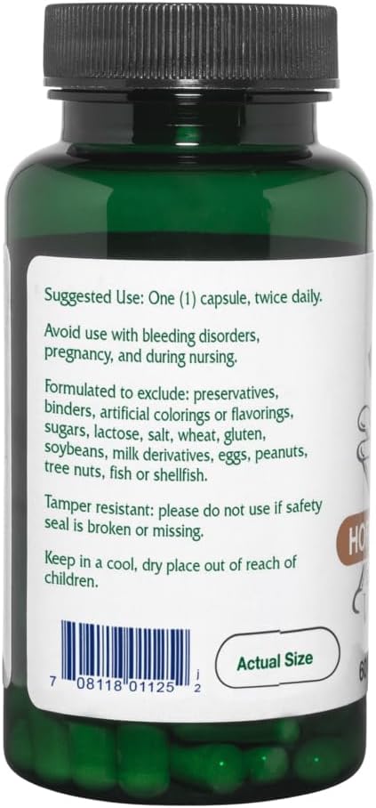 Vitanica Horse Chestnut Promotes Vein and Capillary Strength &amp Circulation Vegan/Vegetarian 60 Capsules