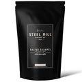 Steel Mill Coffee Co. Salted Caramel Flavored Coffee - 2 LB Whole Bean Medium Roast 100% Arabica Vegan Gluten-Free Sugar-Free