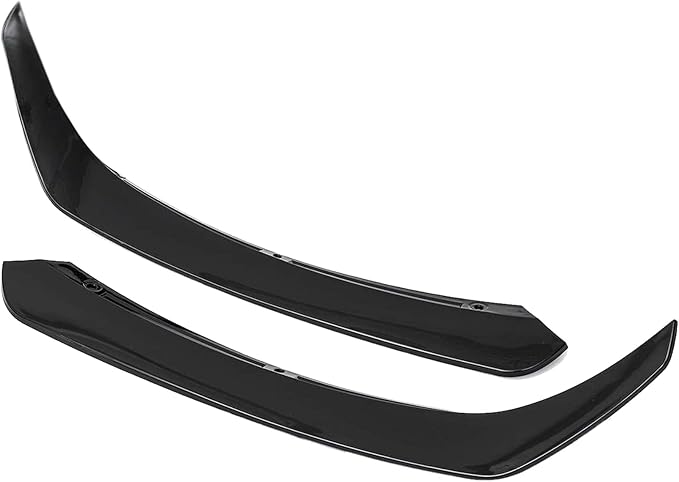 4X Car Front Lower Bumper Side Spaoiler for - CLA- W117 C117 CLA45 CLA200 CLA220