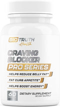 Craving Blocker PRO Series - Supports GLP-1 Pathway Function - Weight Loss Pills for Women &amp Men - Fat Burner to Boost Metabolism Appetite Suppressant | 3rd Party Tested Supplement - 60 Capsules