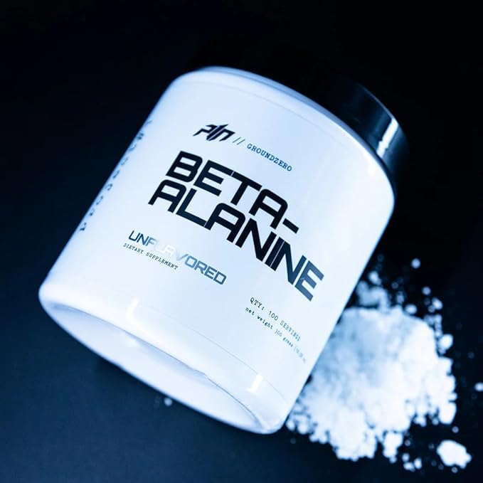 Project #1 Beta-Alanine Powder Unflavored 100 Servings Muscular Endurance Support 300g