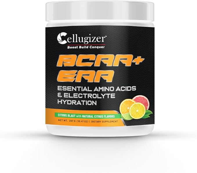 BCAA + EAA + Electrolytes | New &amp Improved | 6.5g EAAs 5g BCAAs Hydration Matrix | Citrus Blast Flavor | 30 Servings