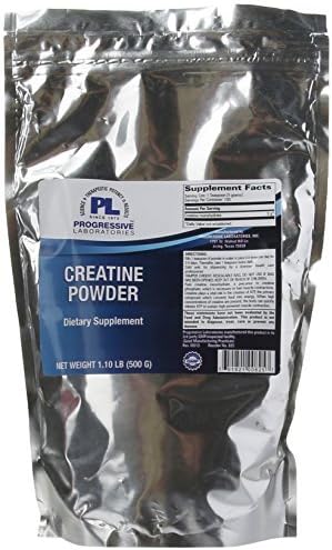 Progressive Labs Creatine Powder Supplement 1.1 Pound by Progressive Labs
