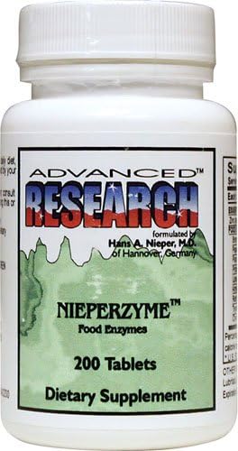 Nieperzyme Food Enzymes 200 Tabs