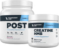 Transparent Labs Post Workout Recovery Muscle Builder (30 Servings Black Cherry) &amp Creatine HMB (30 Servings Unflavored)