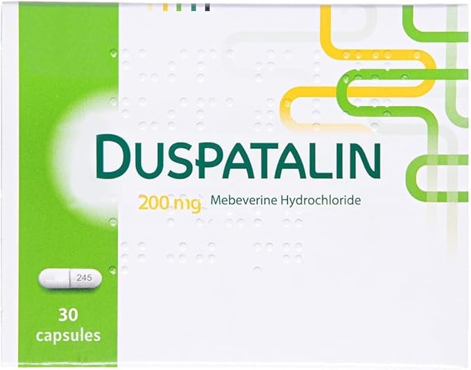 Generic DuspatalinDuspatalin 200 mg 30 Capsules White