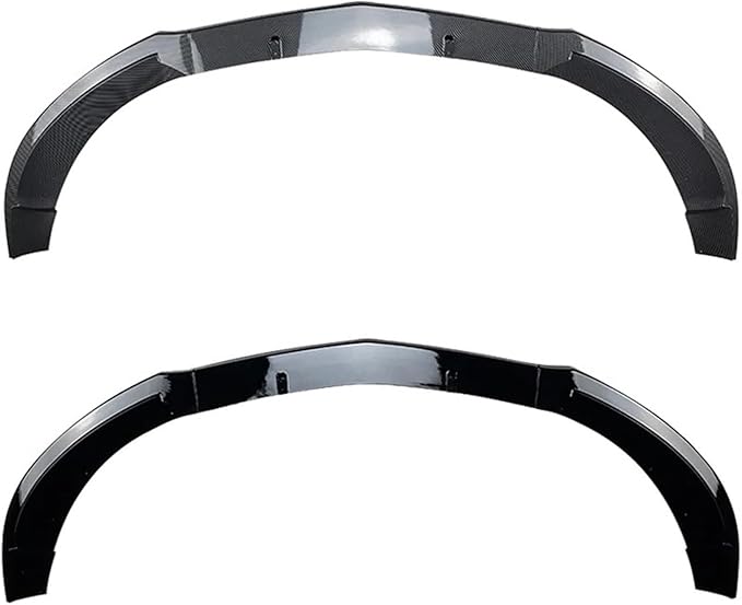 DYXN Front Bumper Lip Splitter Trim Under Chin Spoiler Compatible for Benz CLA Class C117 CLA200 260 CLA45 AMG 2013-2015(Gloss Black)