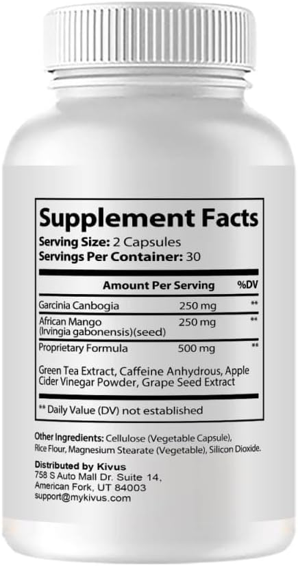 kivus Active Keto - Active Keto Capsules (3 Pack 180 Capsules)