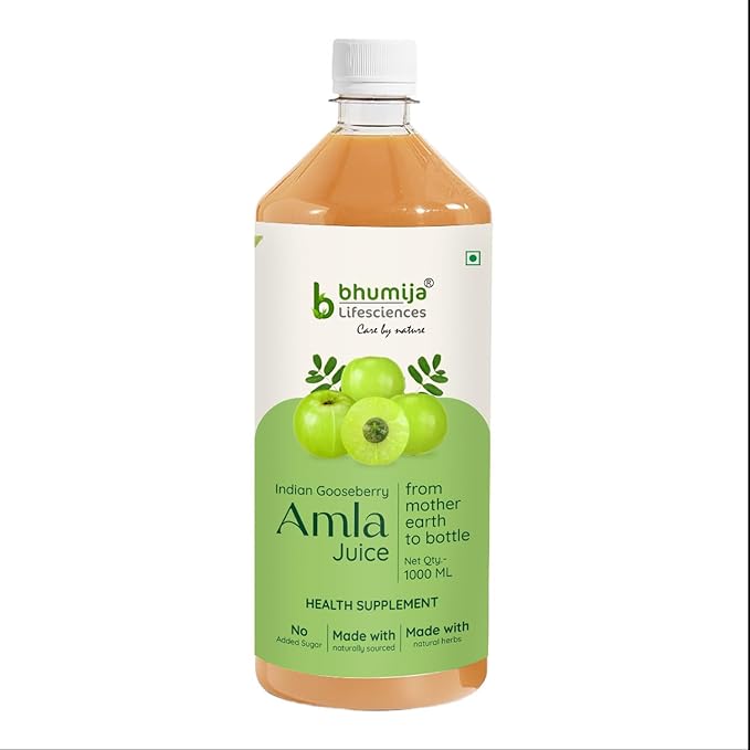 Bhumija Lifesciences Amla Juice (Sugar Free) - 1 Liter
