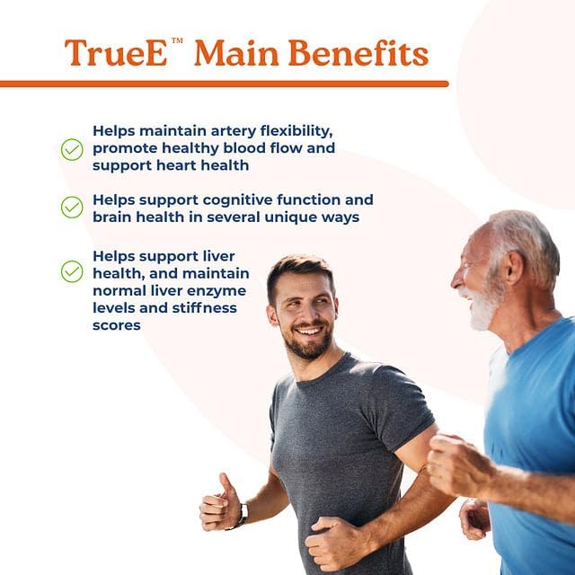 NatureCity True-E Full Spectrum Tocotrienols Vitamin E &amp Natural Alpha Tocopherol Supplement | Sustainable Tocotrienols from Evnol Suprabio | Non-GMO Vitamin E Complex | 120 Soft gels