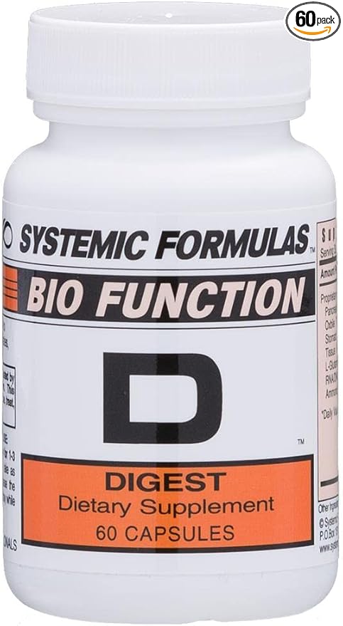 Systemic Formulas D - Digest