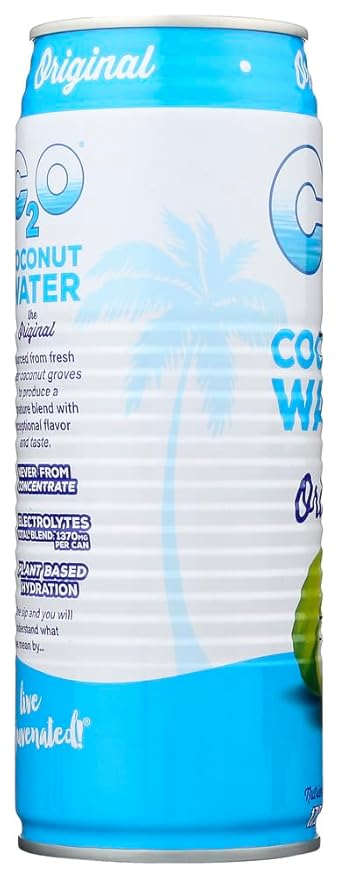 C2O Pure Coconut Water 48x 17.5 Oz