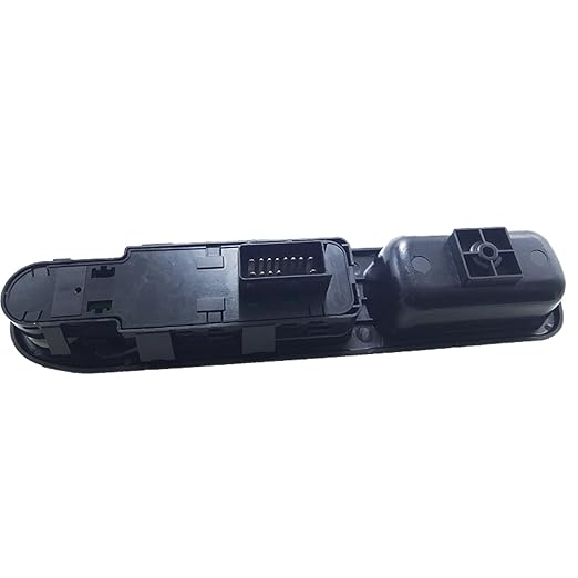 CcacHe Window Control Switch Electric Lift Switch Push Button Automatic Black