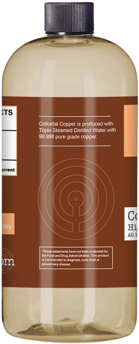 Colloidal Copper 60PPM 36.5 oz