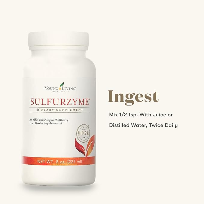 Young Living - Sulfurzyme Powder - 8 oz