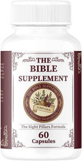 The Bible Supplement – Faith-Based Herbal Supplement with Eight Scriptural Ingredients for Daily Use – Embrace Tradition with Biblical Herbal Supplements for Everyday Life