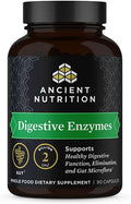 Ancient Nutrition Digestive Enzymes Supports Gut Health Promotes Healthy Digestive Function 90 Ct