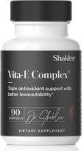 Shaklee - Vitamin E - Supports Heart Brain and Prostate Health -Neutralizing Damage Caused by Free Radicals Vita-E® 400 IU Tablets with Selenium and Grape Seed Extract - 90 Softgels