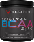 Bucked Up Original BCAA 2:1:1 Branched Chain Essential Amino Acids - Supplement Powder - | 100% Pure 2:1:1 Instantized Formula | Pre/Post Workout | 30 Servings | (Miami Flavor)