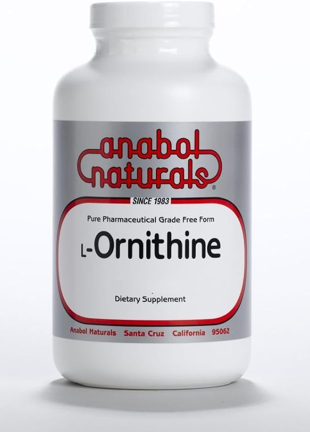 Anabol Naturals L-Ornithine 200 Grams Pure Powder