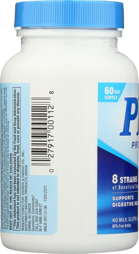 PB8 Acidophilus Probiotic -120 Count (Value Pack of 4)