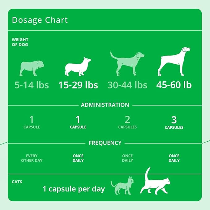 Eicosa3FF SnipCaps Omega 3 Free Fatty Acid Capsules for Dogs and Cats - Small 60 ct