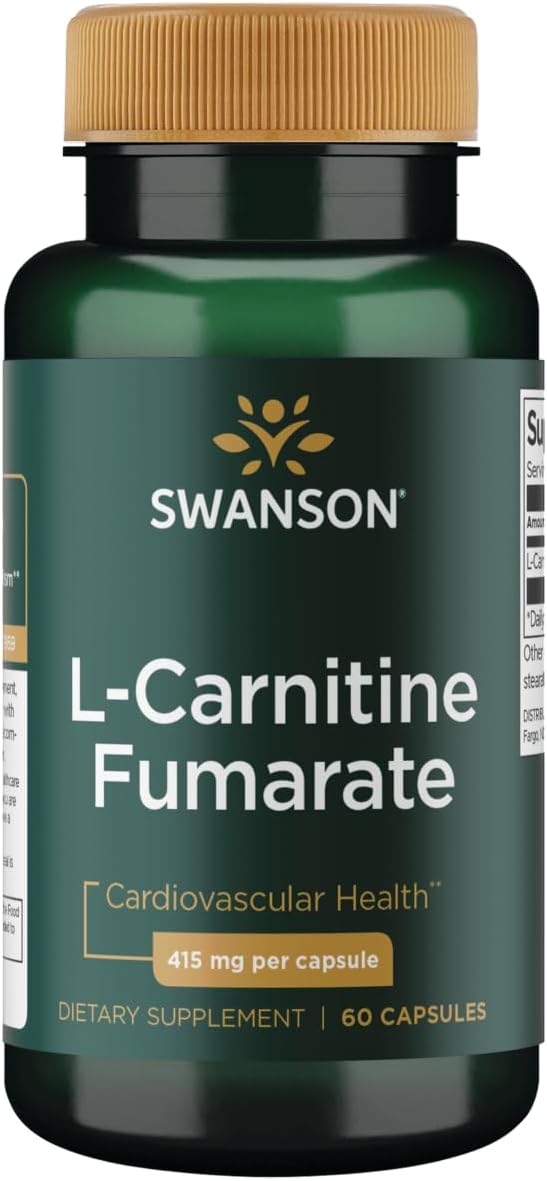 Swanson ULT L-CARNITINE Fumarate 415MG 60CAP