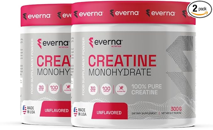 CREATINE MONOHYDRATE 100% Pure (Pack) | 21.16oz | 200 Servings | 600G