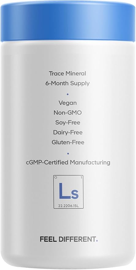 Codeage Selenium 200 mcg Supplement 6-Month Supply Immune Support Mineral Cofactor Selenomethionine Phospholipids Vegan Liposomal Delivery 180 Capsules