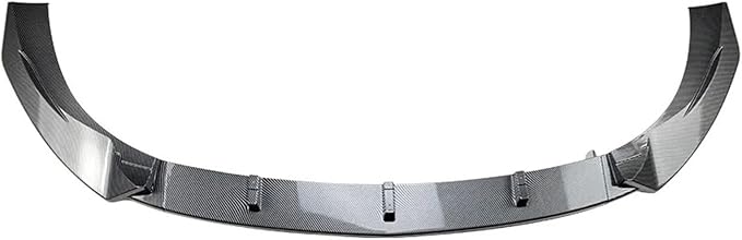 Car Front Bumper Lip Compatible for Mercedes CLA Class C118 CLA45 AMG 2019-2023 Spoiler Splitter Body Kits Diffuser Canard Lip(Color:Carbon Look)